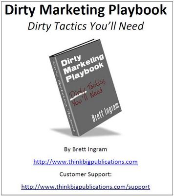 Product picture Dirty Marketing Playbook - Make More Money From Your Website